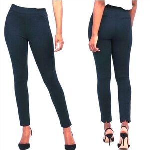 Spanx The Perfect Pant Ankle Back Seam Skinny Classic Navy Size M